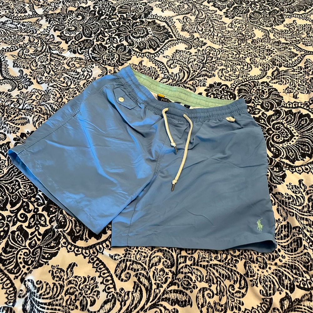 Polo swim trunks